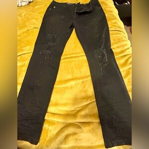 Grindhouse, Black urban tapered jeans, Size 40x32 Great deal